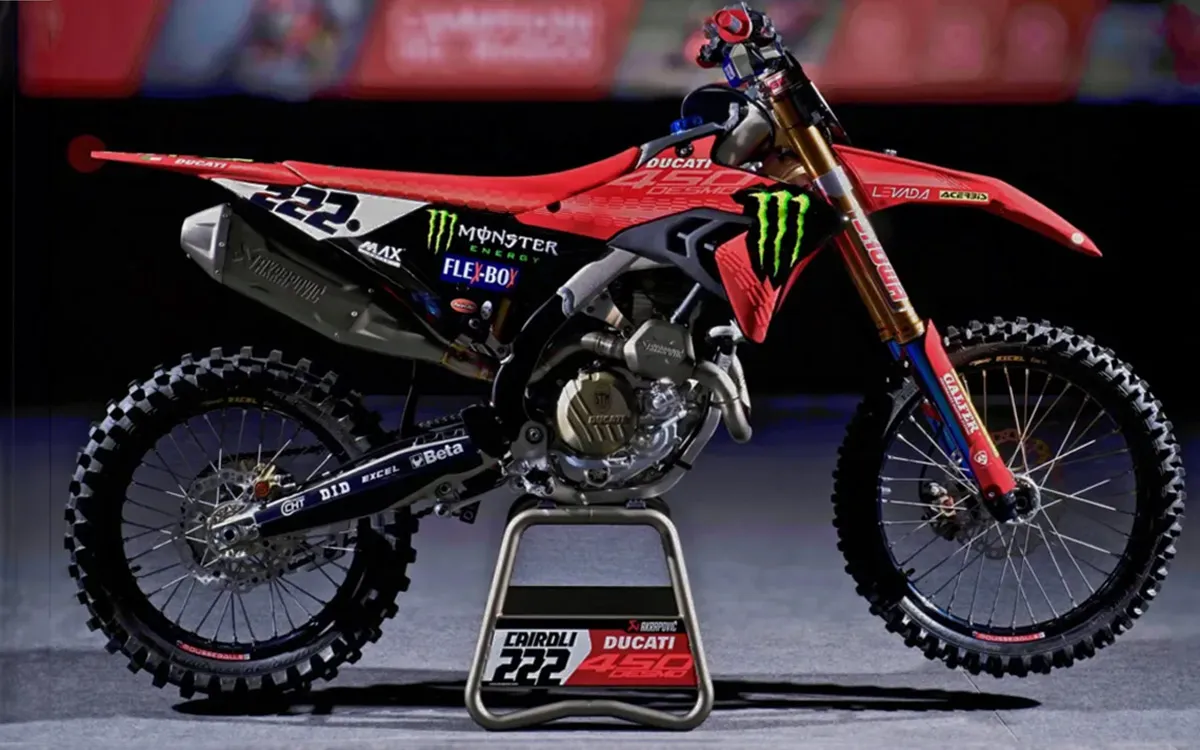 Motocross Ducati Desmo 450 MX 2024