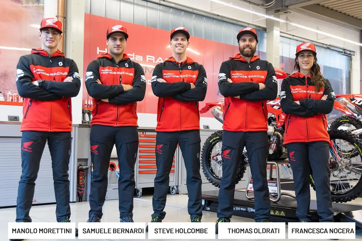pilotes team Honda REDmoto racing 2024