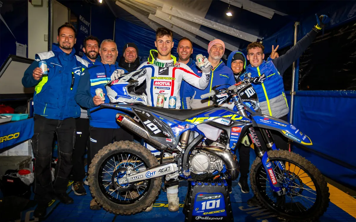 zach pichon SHERCO CH racing 2024