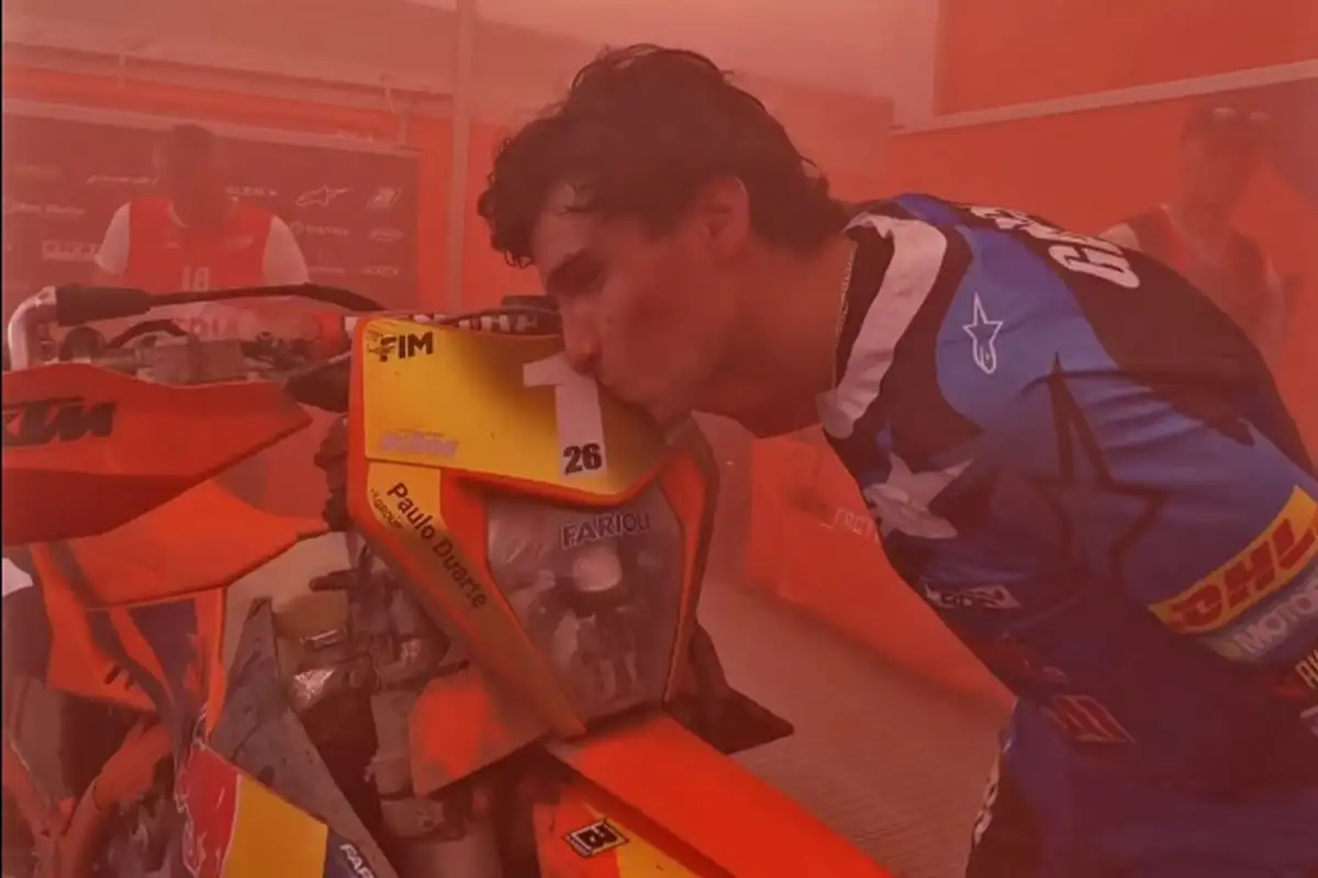Josep Gracia champion du monde enduro E1 2025 avec KTM 