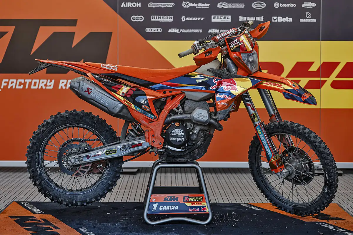 KTM 250 EXC f garcia 2025