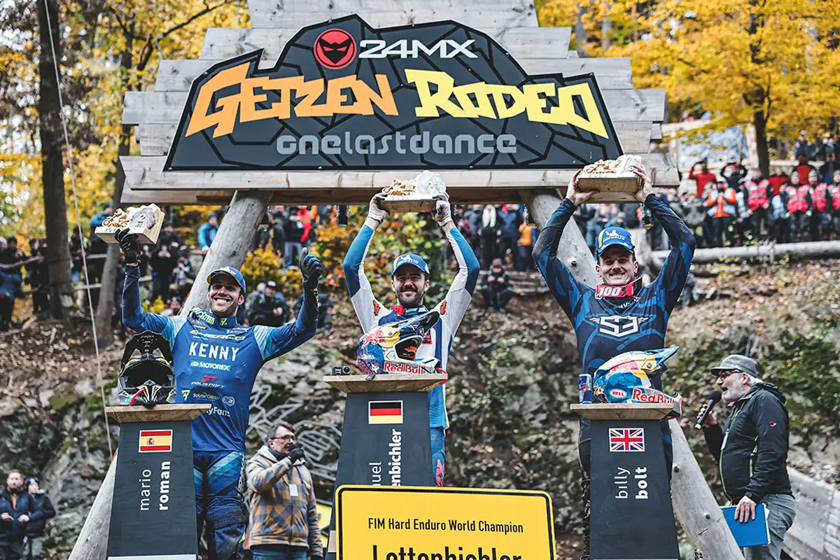 Podium GetzenRodeo 2025