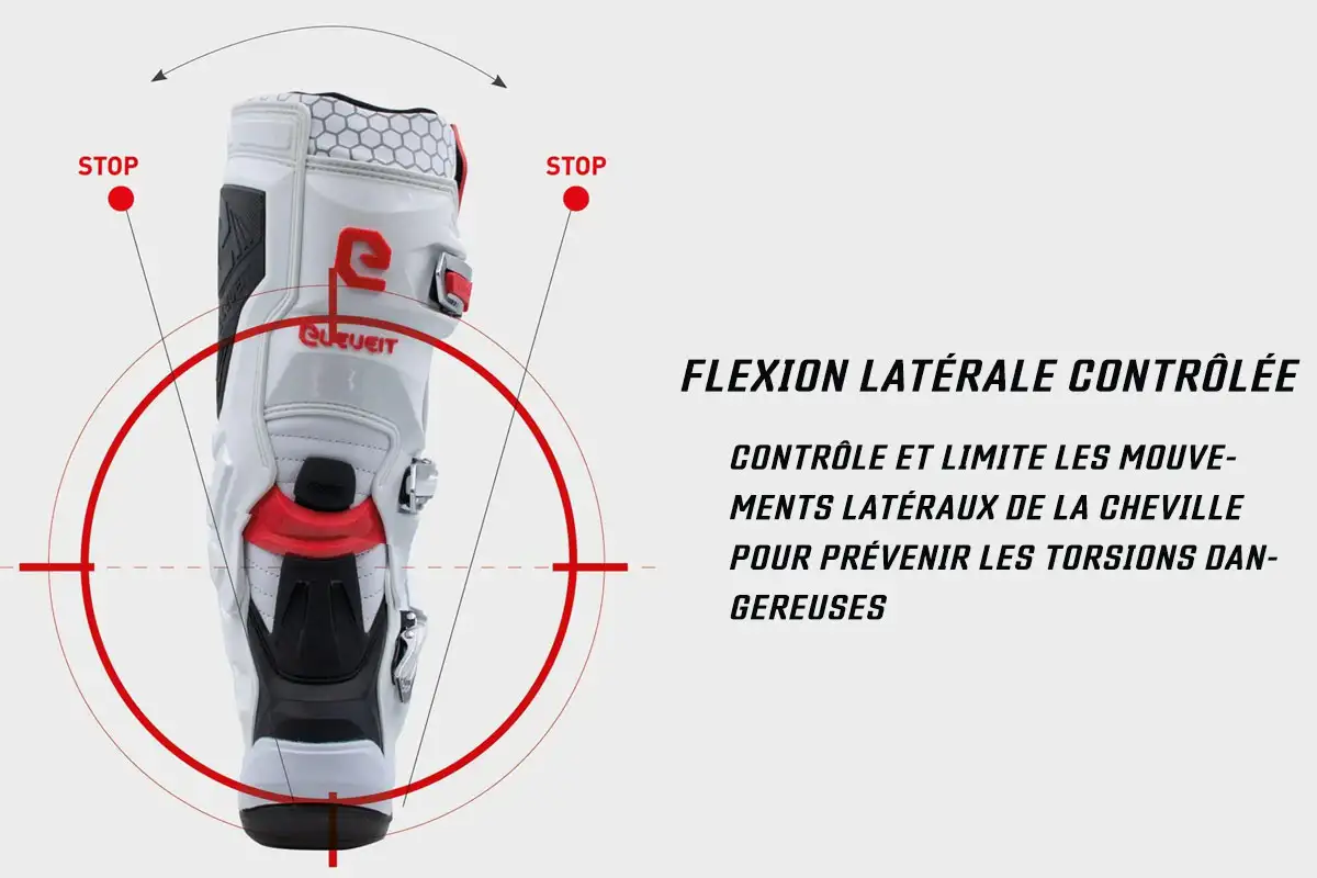 bottes enduro X Legend EVO rouge 2025 2