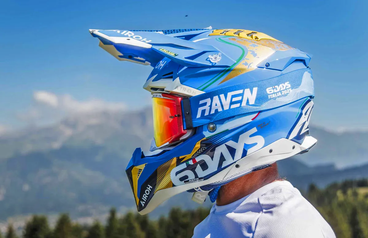 Casques Airoh pour les 6DAYS Italia 2025