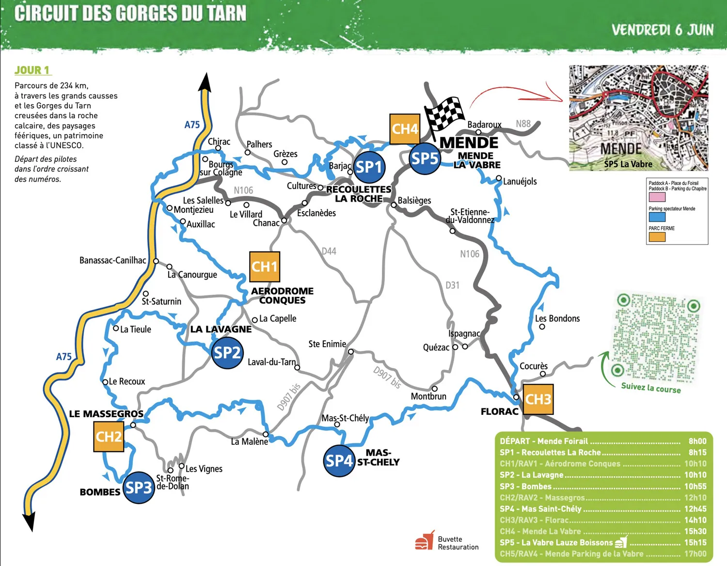 circuit trefle lozerien vendredi