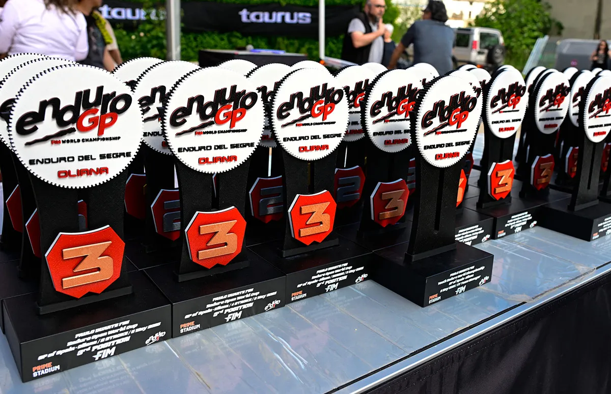 EnduroGP coupes pilotes podium Portugal