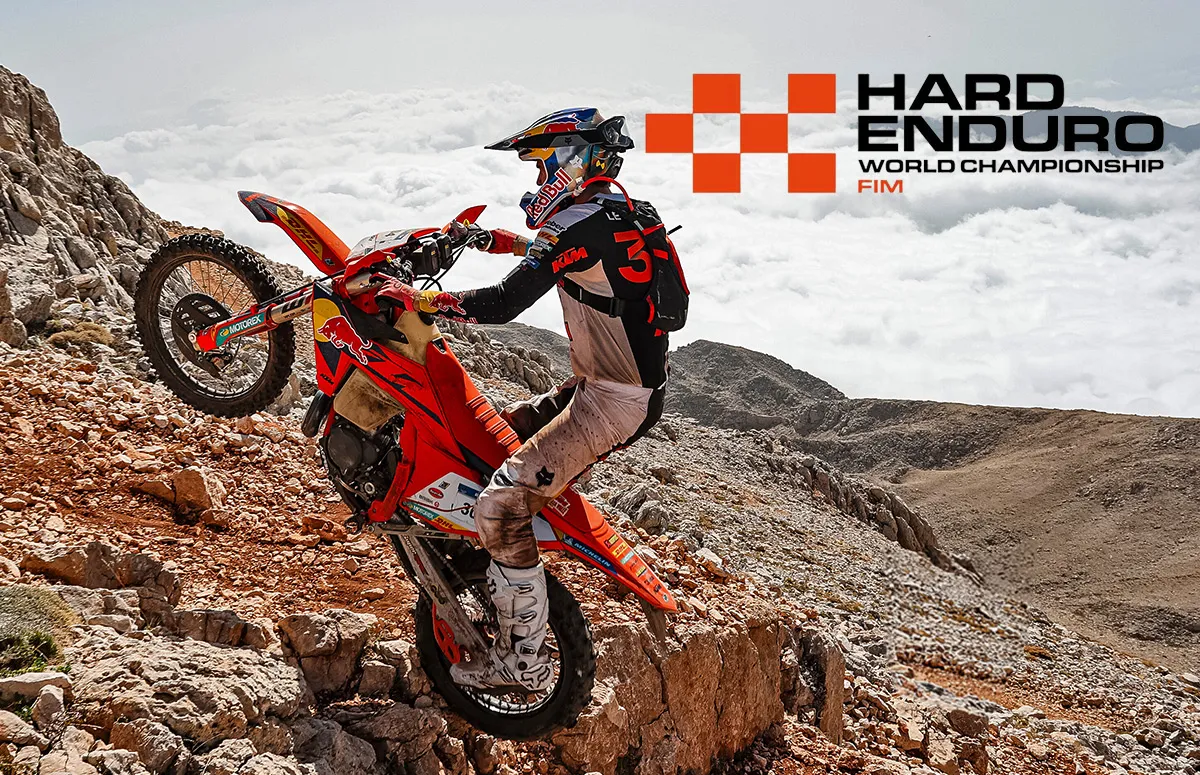 pilote hard enduro KTM 