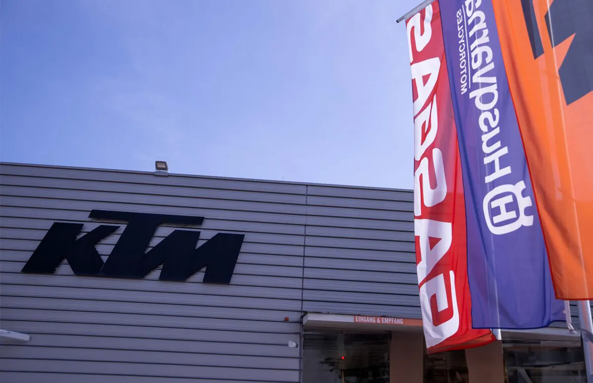 entrée Usine KTM Autriche