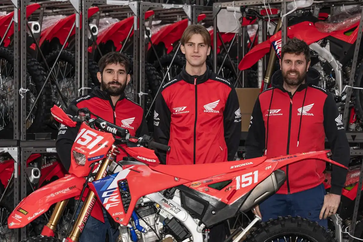 max alhin team Honda enduroGP 2026