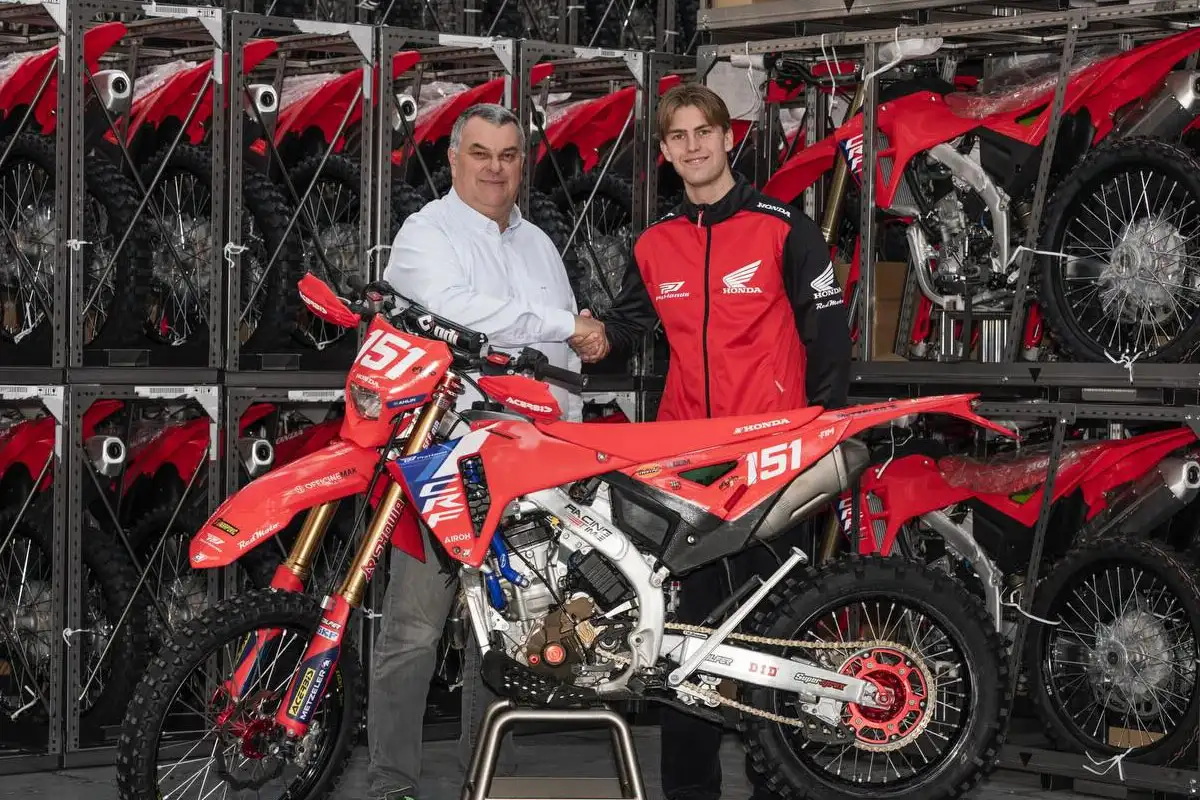 max alhin team Honda redmotoenduroGP 2026