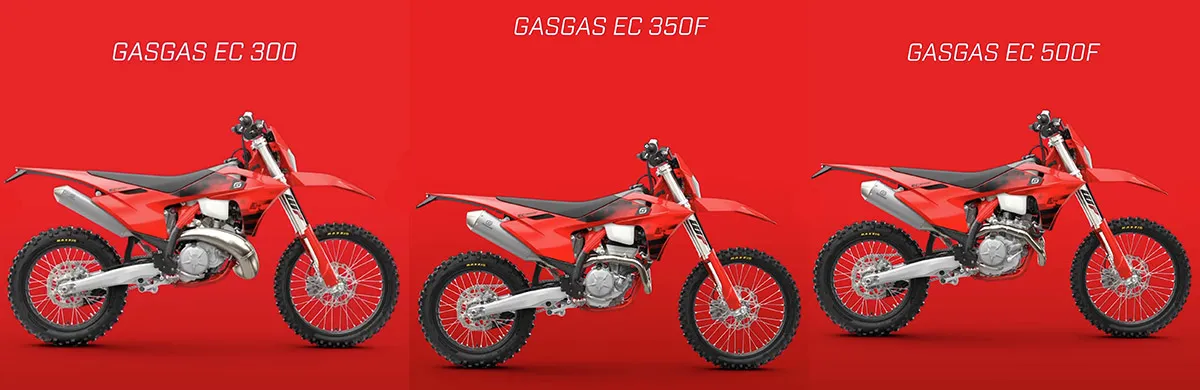 modeles Gasgas enduro 2026