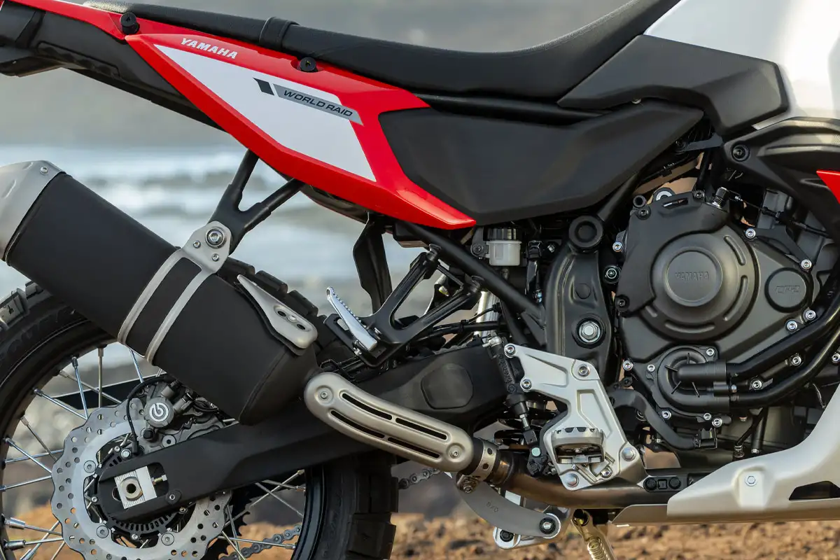 moteur Yamaha Ténéré 700 World Raid 2026 guidon