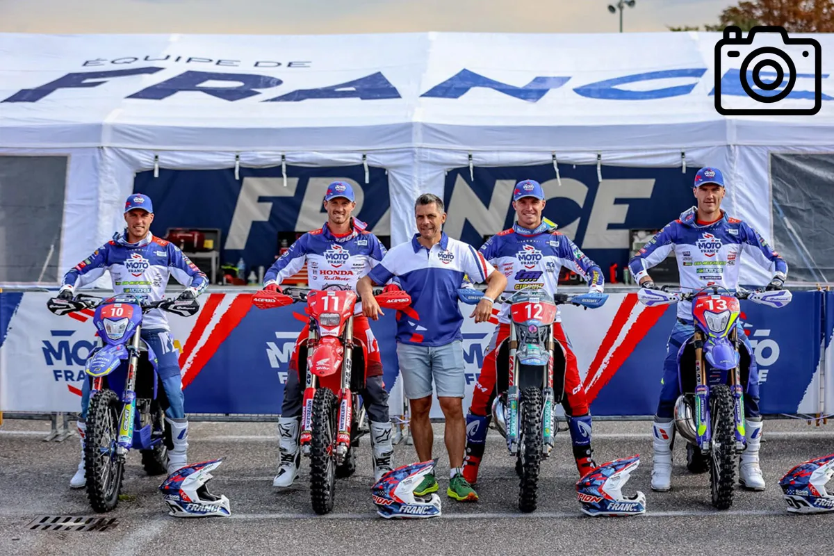 Pilotes Équipe de France ISDE 2025