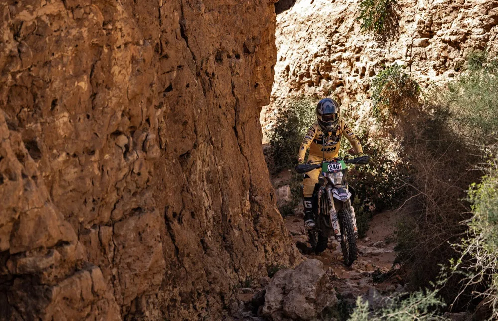 pilote Freenduro canyon maroc casteu trophy 2025