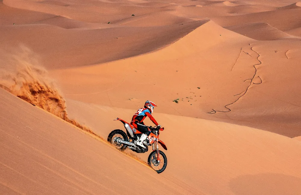 pilote Honda Freenduro casteu trophy 2025