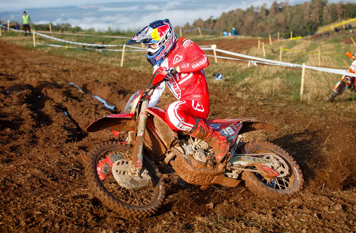 Andrea Verona pilote enduro 4 temps GasGas