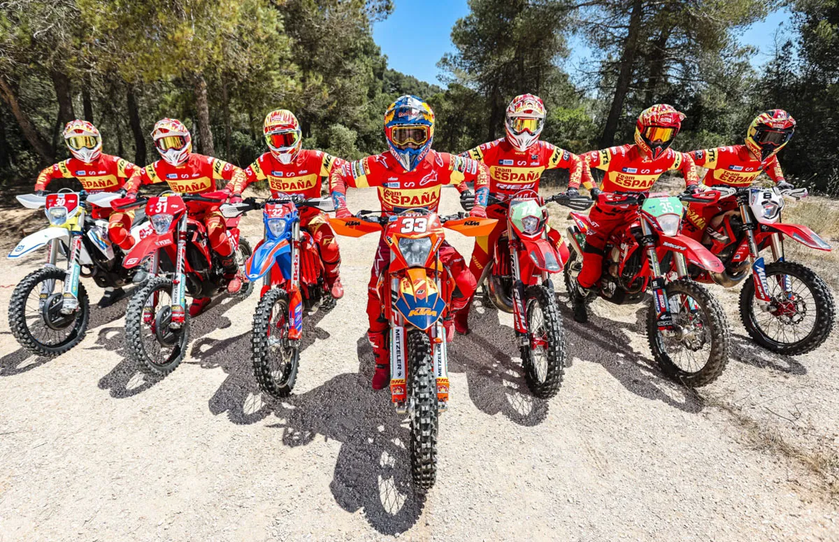 Pilotes espagnol enduro ISDE 2025