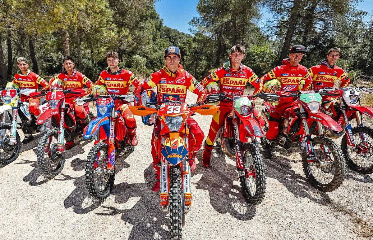 pilotes espagne ISDE 2025