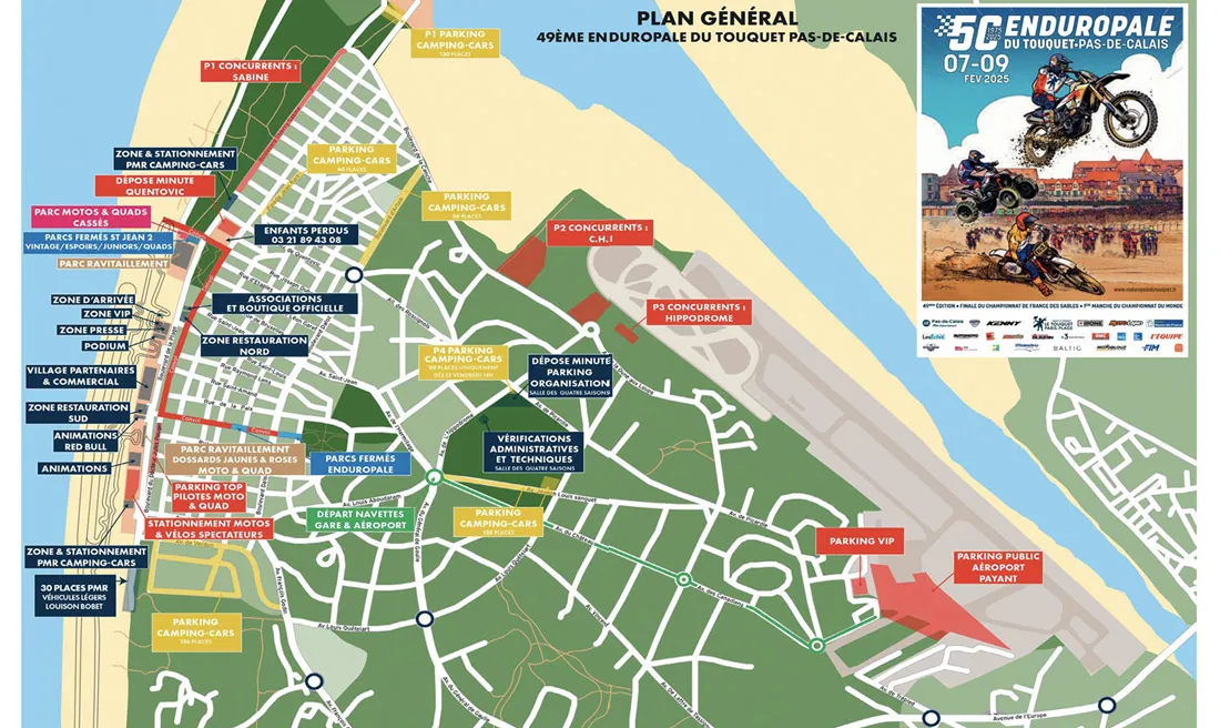 plan detaille enduropale 2025
