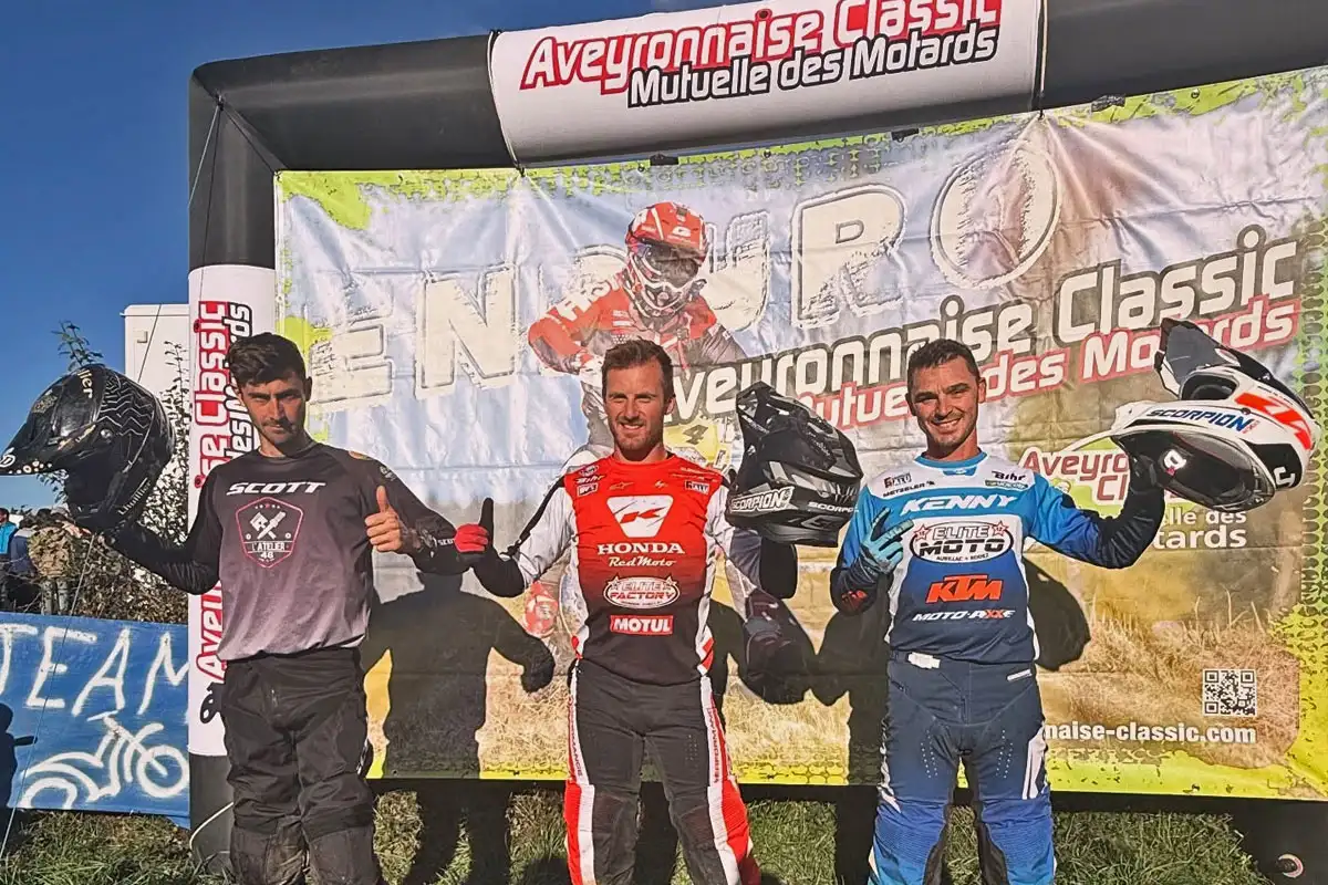 Podium final pilote Aveyronnaise Classic 2025