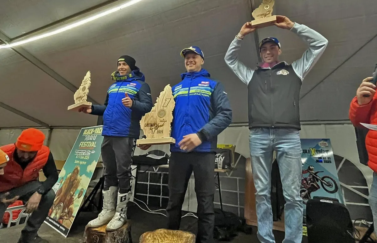 podium pilotes Castagn hard enduro 2025