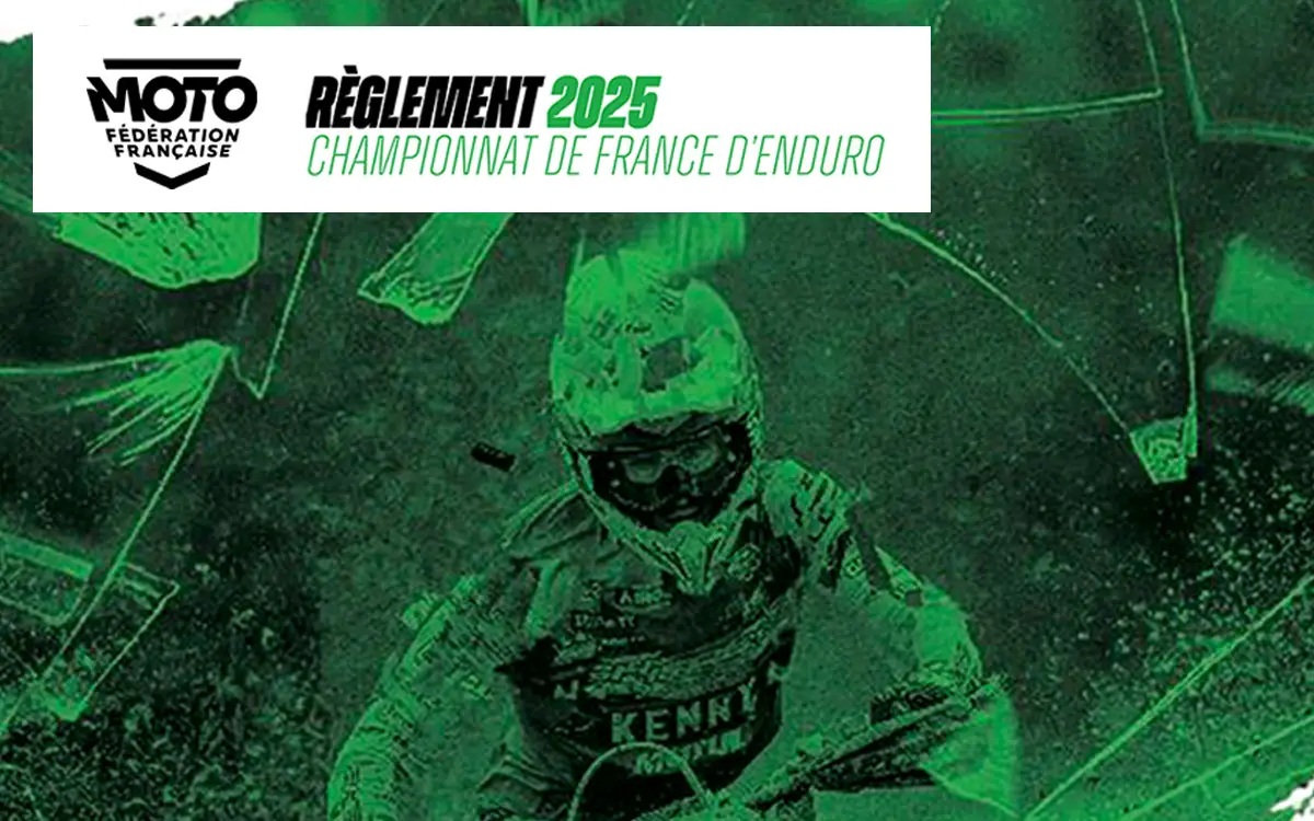 Règles 2025 championnat de France d'enduro FFM