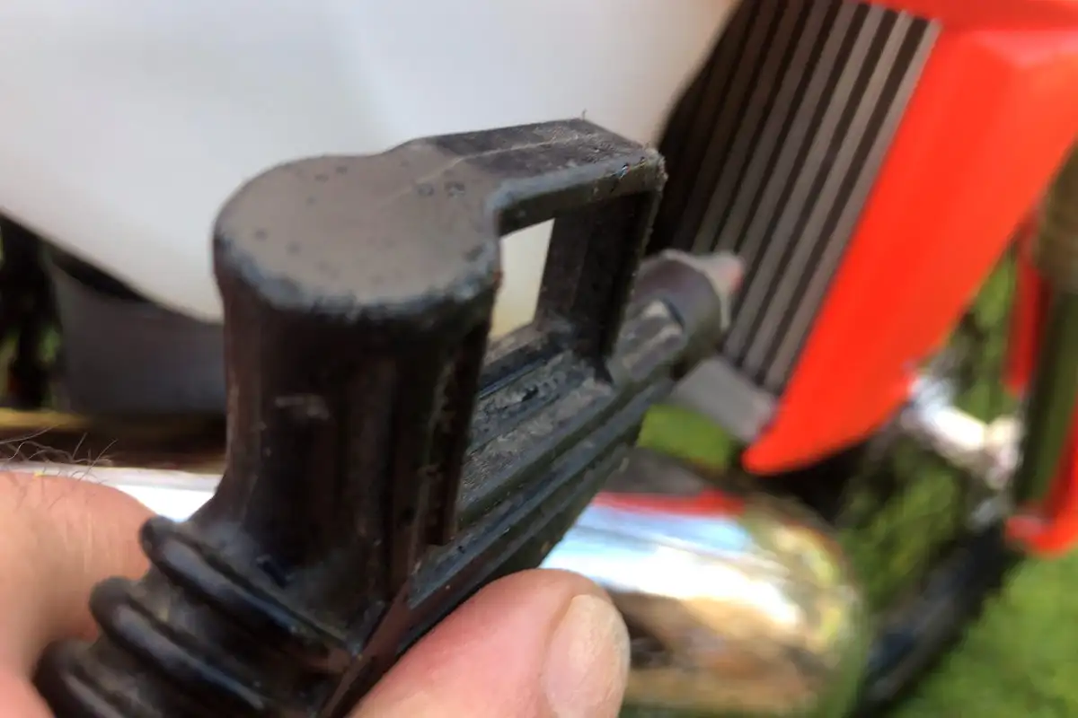 sechage plastique moto