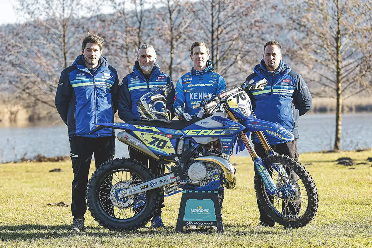 steve holcombe team sherco enduro GP 2026