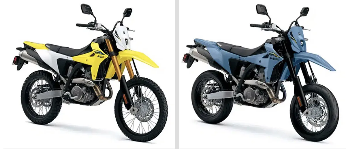 suzuki 400DR 4S trail et SM 2025