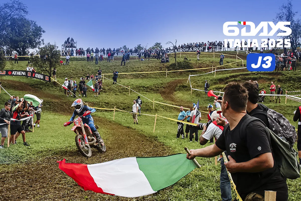 Tifosis Italiens ISDE 2025 mardi 26 aout