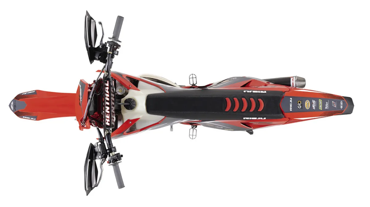 vue dessus rieju 300 MR racing 20 26