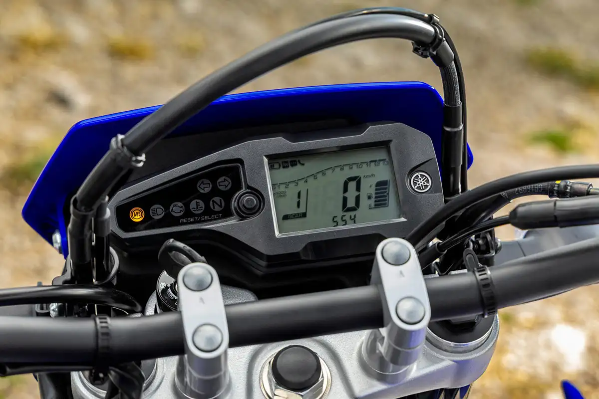 yamaha 125 WR trail 2026 compteur