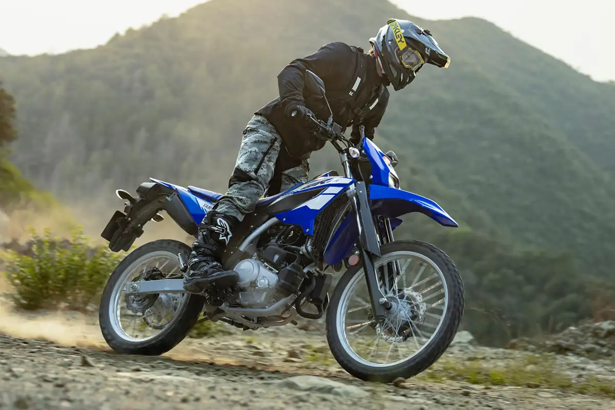 yamaha 125 WR trail 2026 pilote