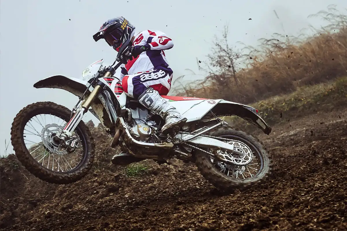 Bimota BX450 enduro 2026 action