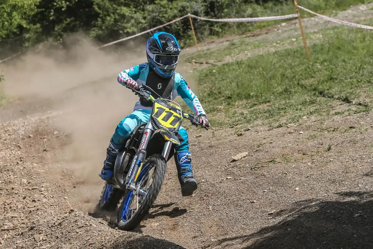 Hugo Lachaze pilote Minime enduroKID auzole