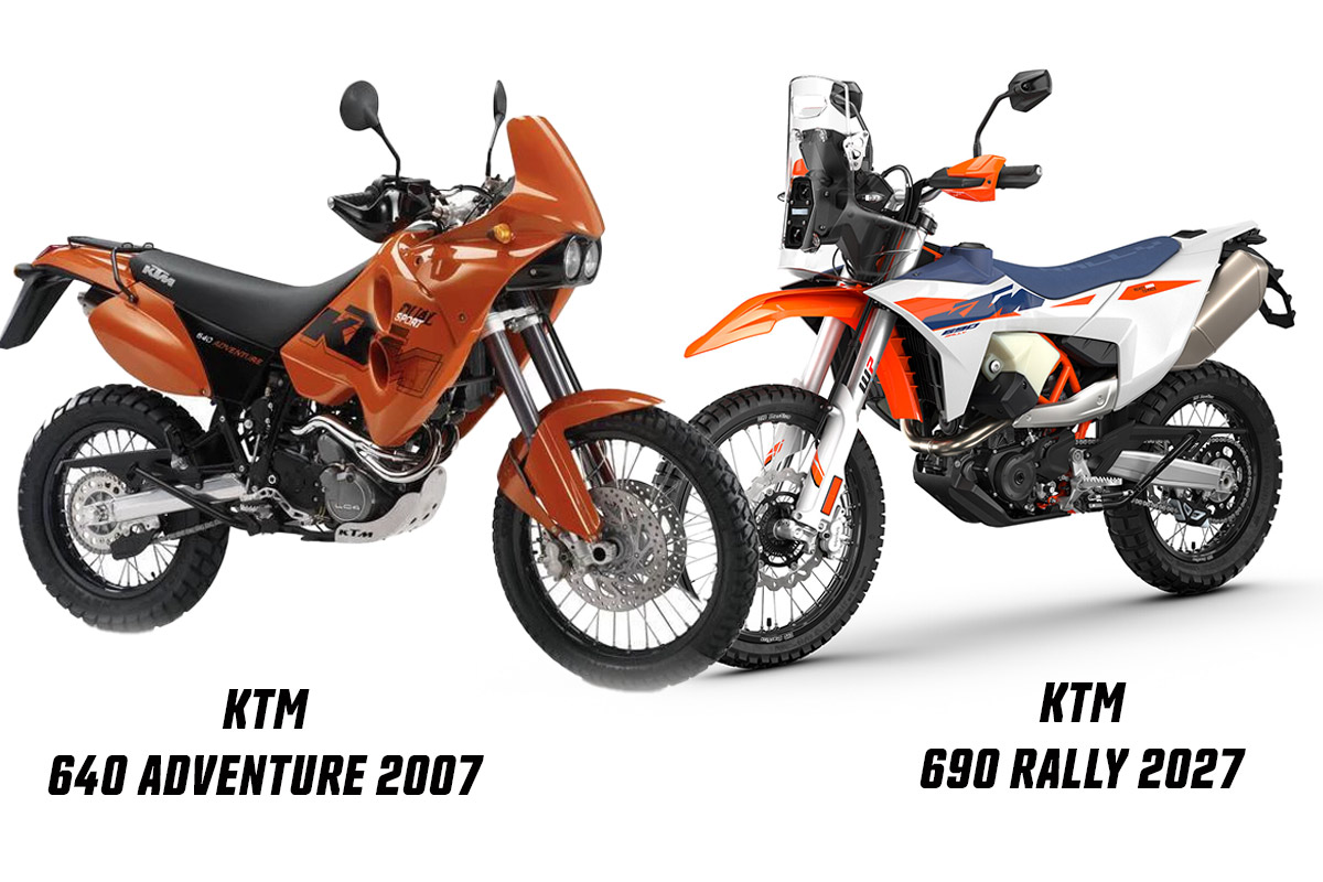 KTM 640 adventure 2007 VS 690 avanture 2027