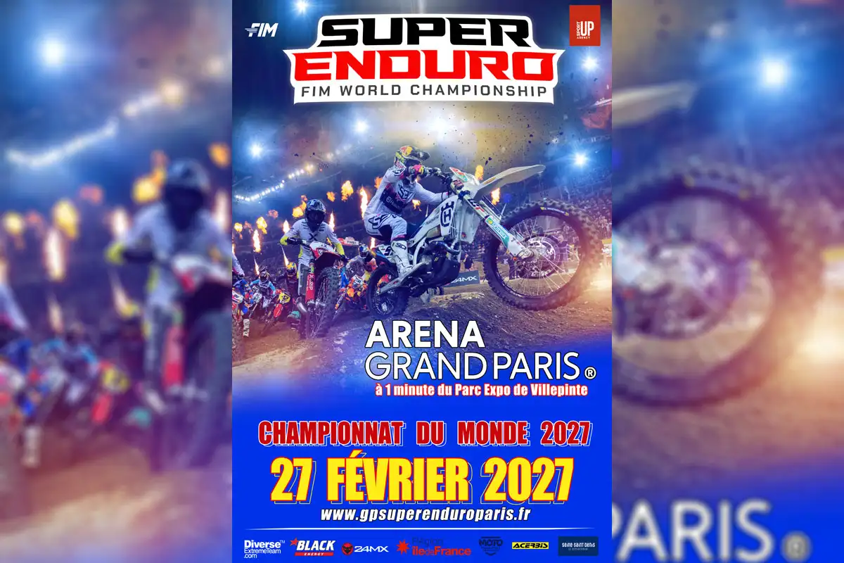 Affichez GP de France Super Enduro Paris 2027