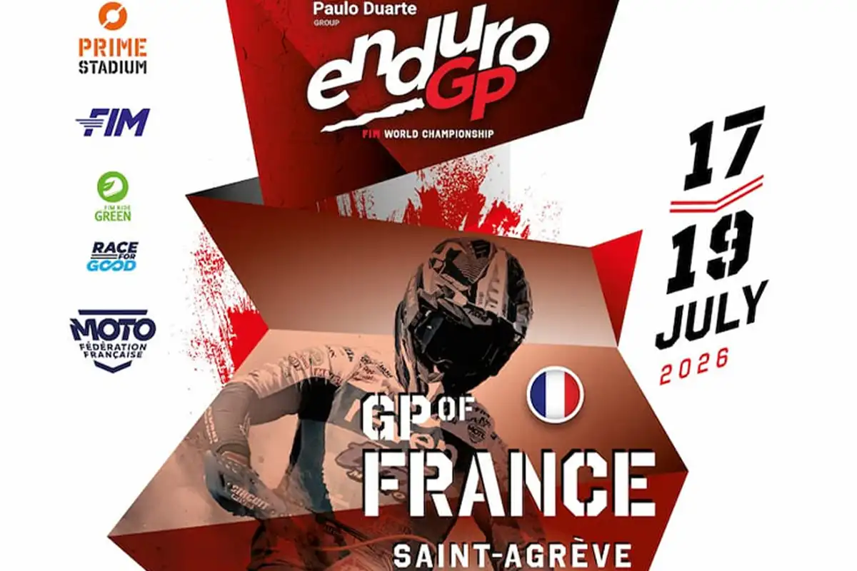 Affiche EnduroGP Saint Agrève 2026