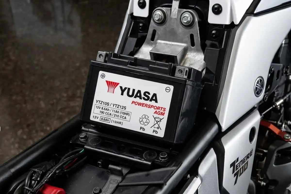 Batterie moto Yuasa Yamaha Ténénré 700