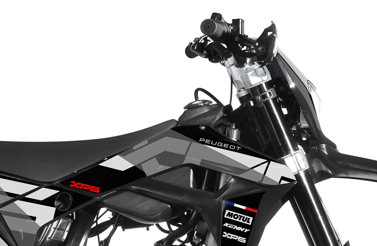 cadre peugeot XP6 Enduro R black 2026 2