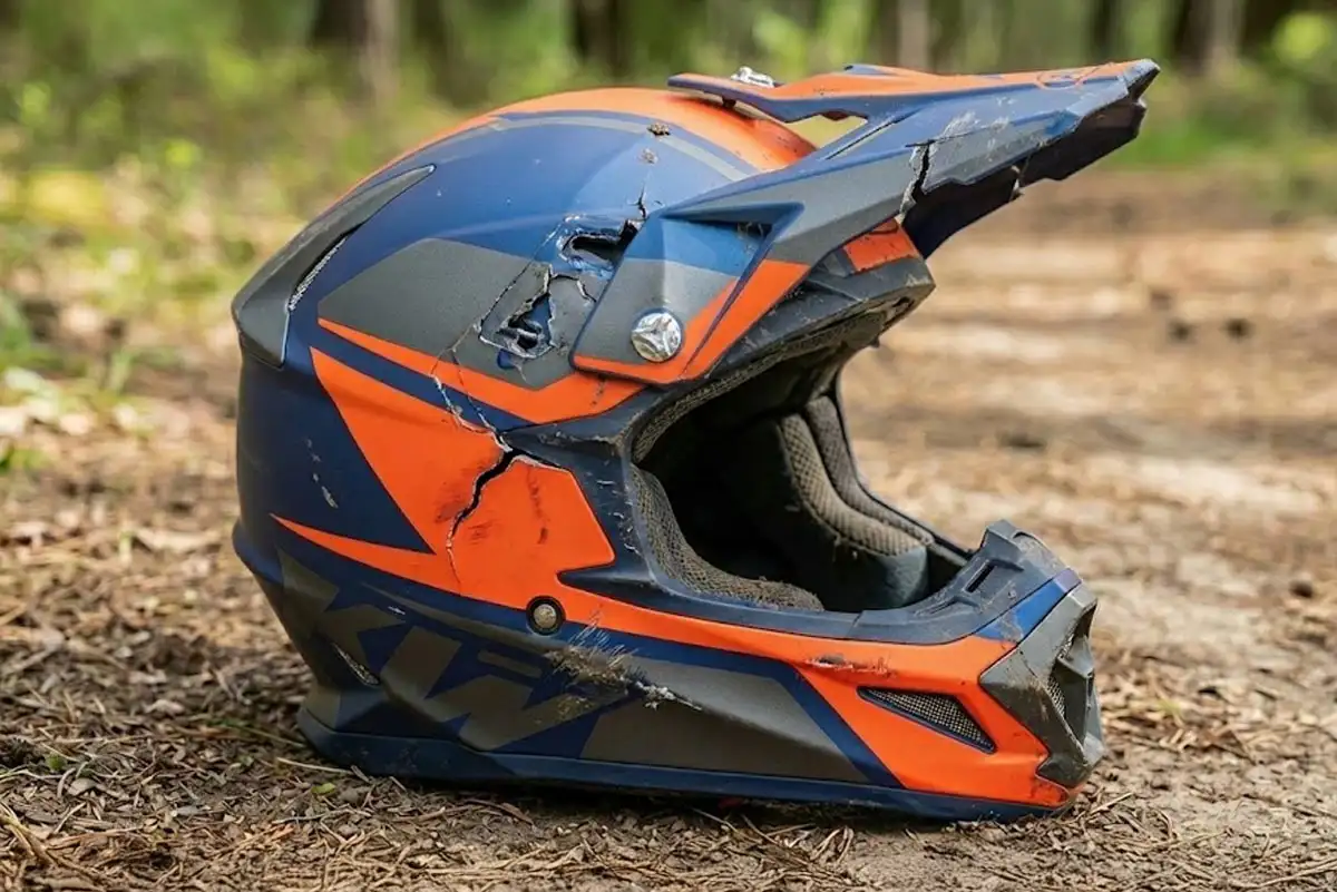 choc casque enduro motocross