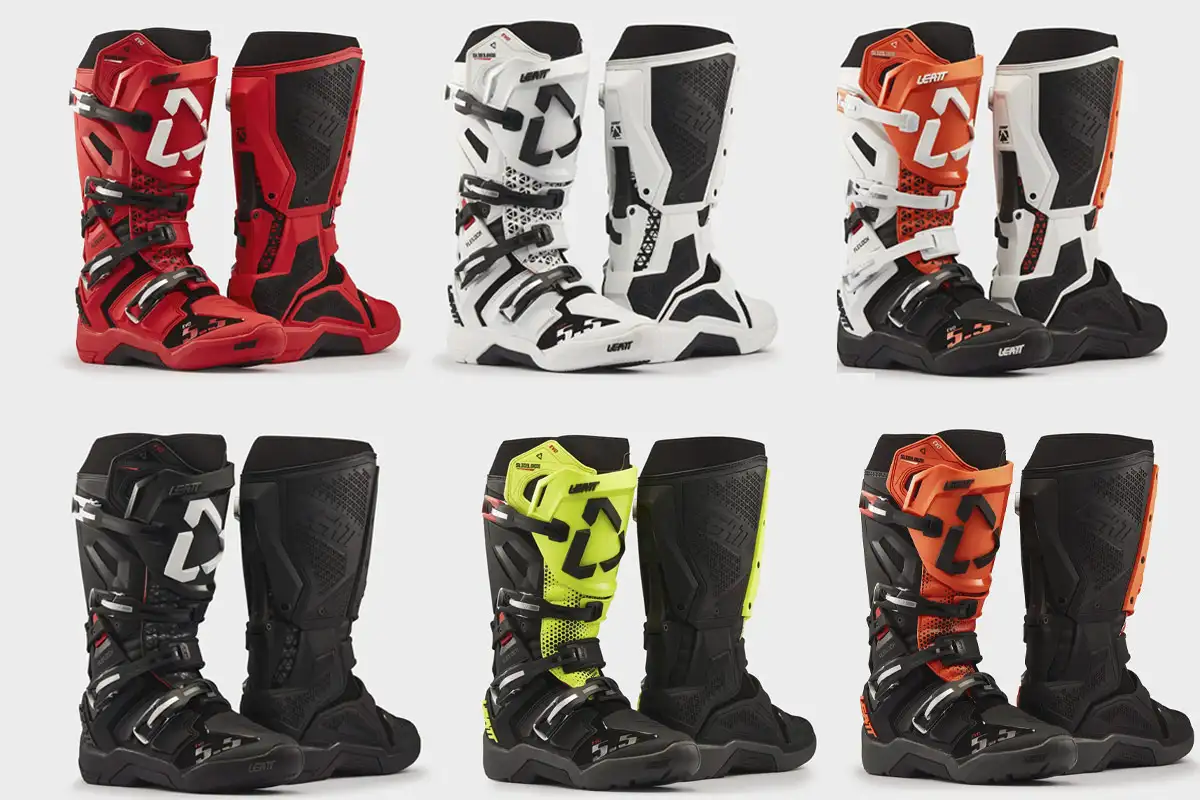 couleurs bottes LEATT 5 5 FlexLock Evo