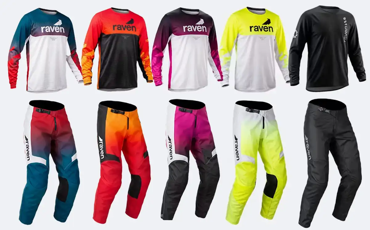 couleurs tenues Raven RV Two
