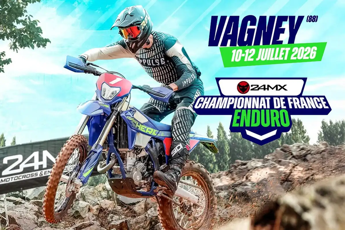 Affiche enduro France Vaney  2026 