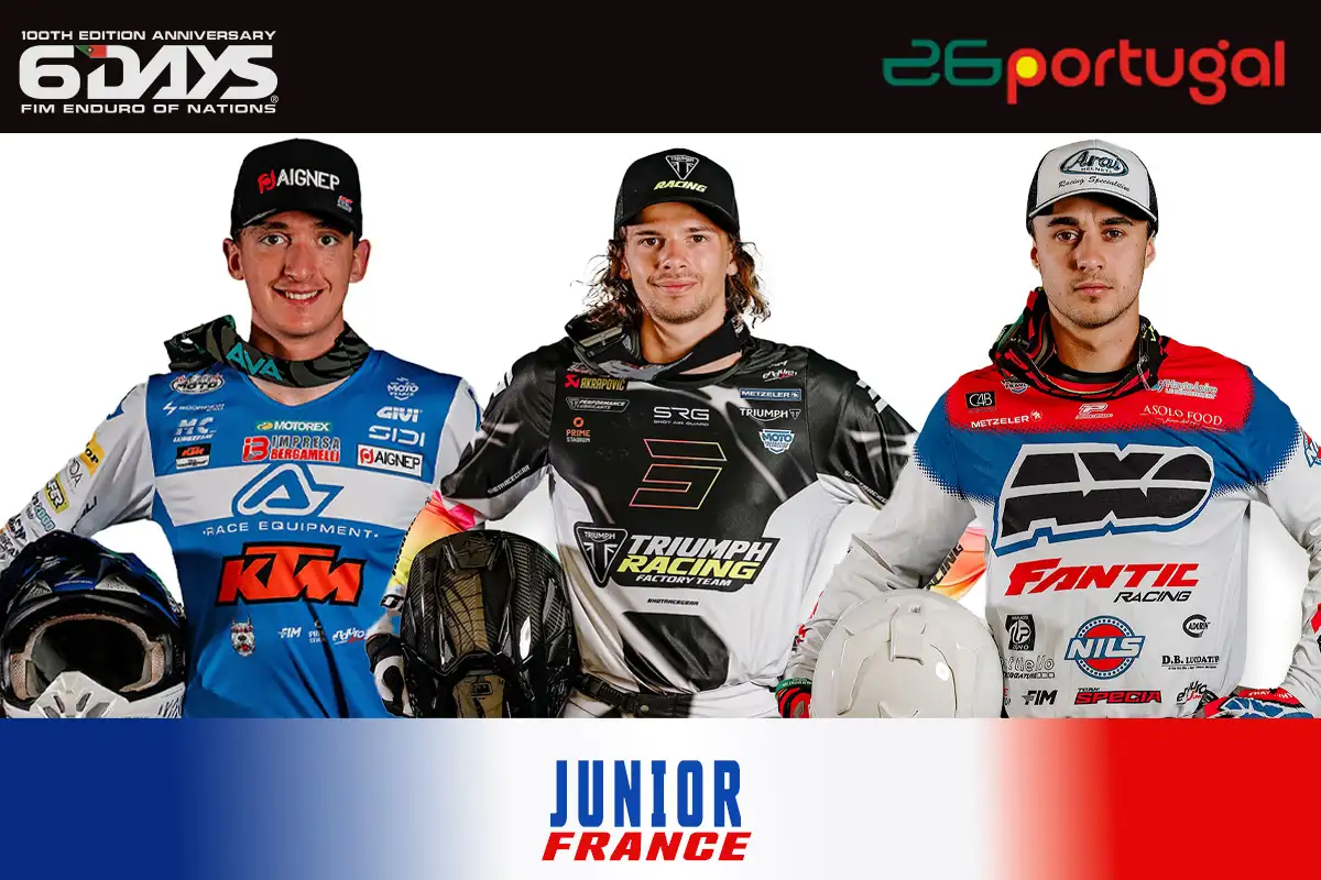 equipe junior france ISDE 2026