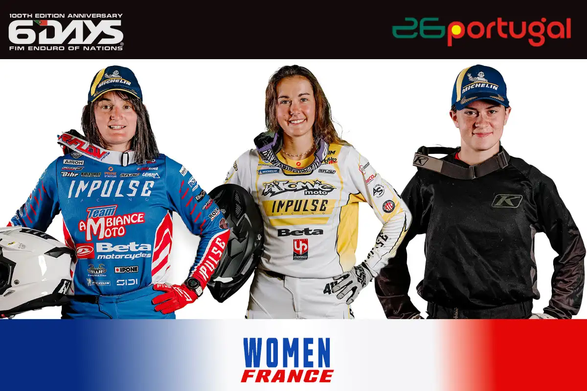 equipe women france ISDE 2026