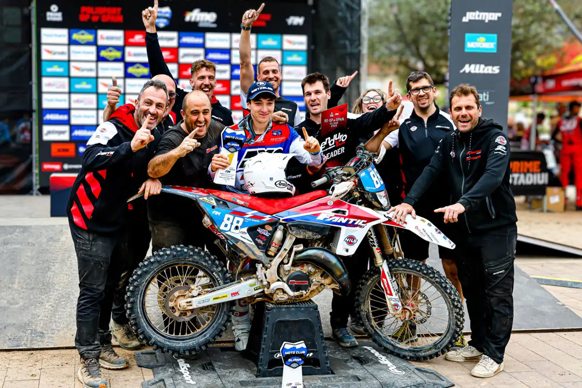 fantic team enduroGP Espagne 2026 J2