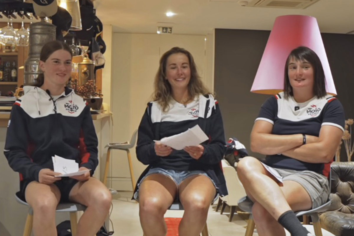 Interview des feminines de l'équipe de France des ISDE 2026