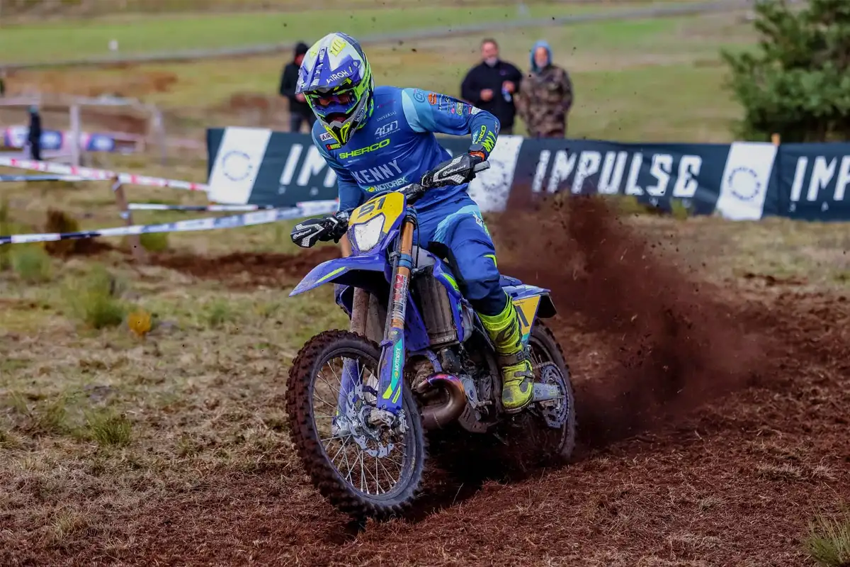 julien Roussaly Sherco enduro langogne J1 2026