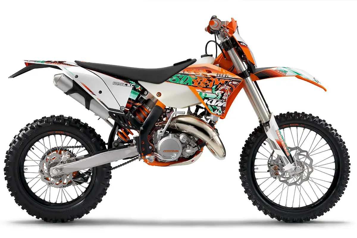 ktm 125 exc 6Days 2011